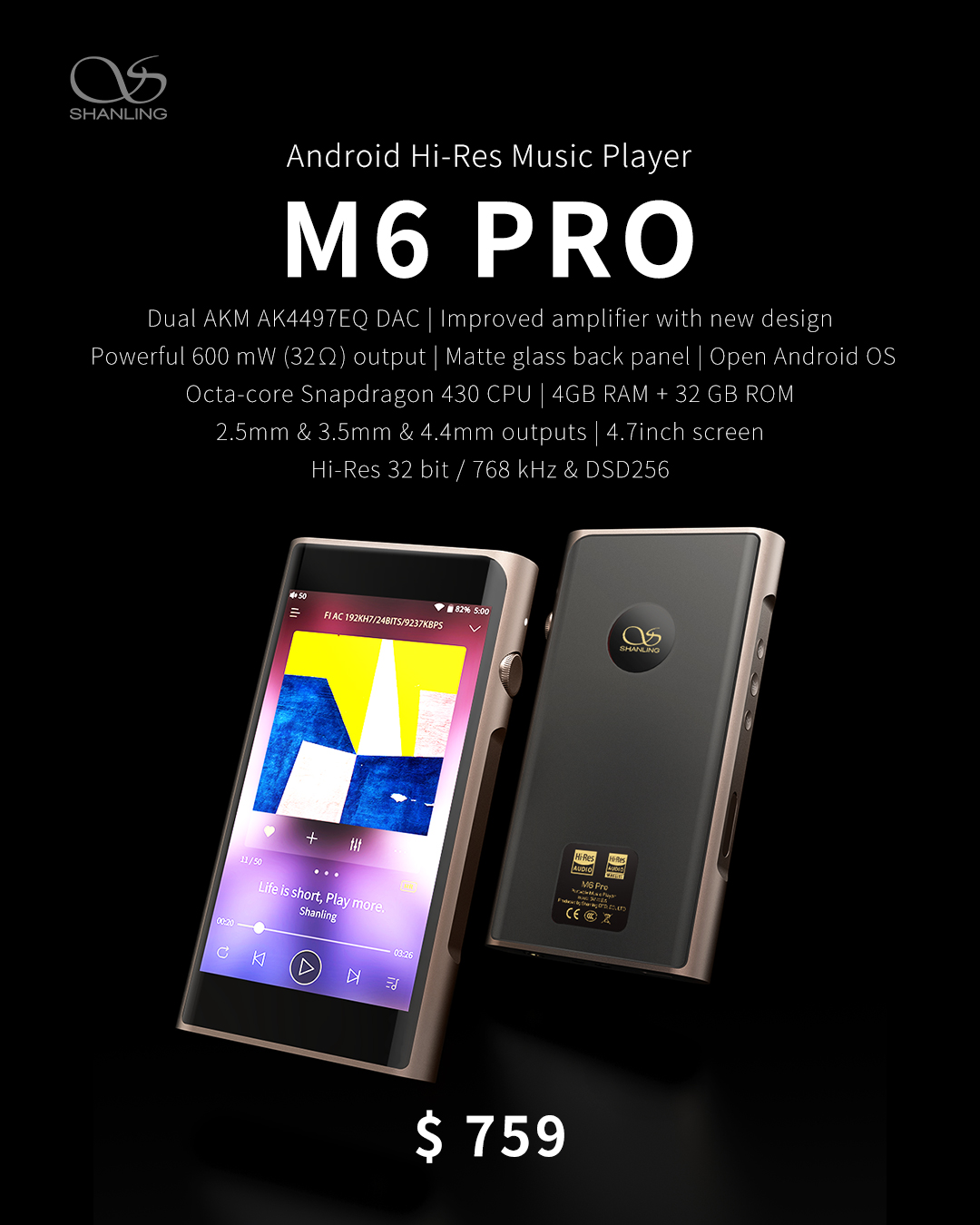 shanling m6profiio